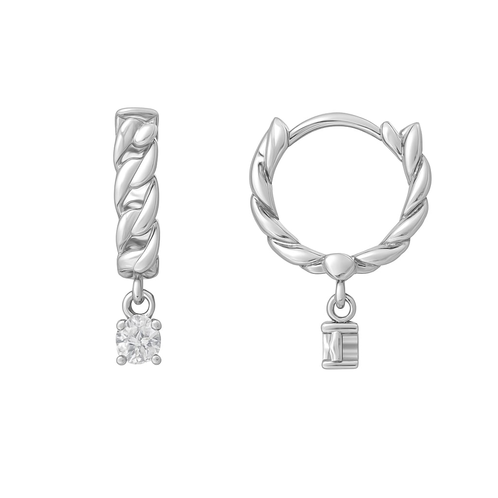 Argolas Twist Charm 2